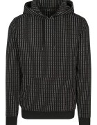 Mister tee Hanorac unisex din amestec de bumbac cu model text - Negru