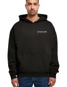 Mister tee Hanorac unisex supradimensionat cu imprimeu - Negru/Gri/Galben