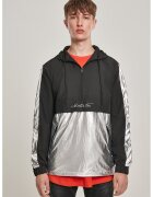 Mister tee Jacheta cu aspect metalizat - fara inchidere - Negru/Argintiu