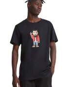 Mister tee Tricou cu imprimeu grafic - Rosu/Negru/Bej