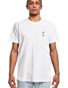 Mister tee Tricou cu imprimeu text - Alb/Negru
