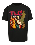 Mister tee Tricou de bumbac cu decolteu la baza gatului si imprimeu foto - Negru