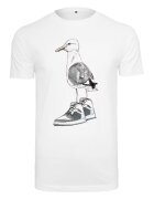 Mister tee Tricou de bumbac cu imprimeu grafic - Alb