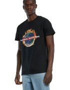 Mister tee Tricou de bumbac cu imprimeu grafic - Negru