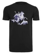Mister tee Tricou de bumbac cu imprimeu - Negru