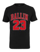 Mister tee Tricou de bumbac cu imprimeu - Rosu/Negru