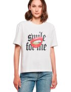 Mister tee Tricou de bumbac cu model grafic - Rosu/Alb/Negru
