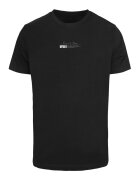 Mister tee Tricou unisex cu imprimeu fluture - Negru