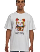 Mister tee Tricou unisex cu imprimeu grafic - Rosu/Alb/Albastru