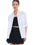 Mixray Camasa alb - cu maneca lunga si nasturi - material textil