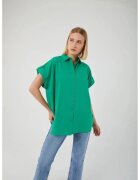 Mixray Camasa dama - supradimensionata - verde - textil
