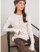Mixray Cardigan dama alb - One Size