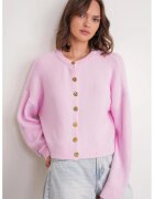Mixray Cardigan - roz pudrat - tricot - nasturi -