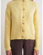 Mixray Cardigan - tricot - galben lamaie - cu nasturi -