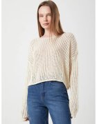 Mixray Pulover dama crem - One Size