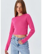 Mixray Pulover dama - Jerseu - Roz neon -