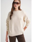 Mixray Pulover dama - Tricot - Alb -