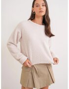 Mixray Pulover dama - Tricot - Crem -