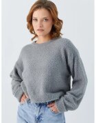 Mixray Pulover dama - Tricot - Gri -