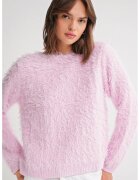 Mixray Pulover dama - tricotat - roz pudrat -