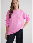 Mixray Pulover dama - tricotat - roz pudrat -