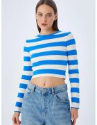 Mixray Pulover tricotat HiCCUP cu dungi - albastru inchis - tricot -