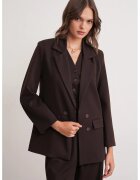 Mixray Sacou pentru dama - textil - maro