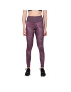 Mizuno Colanti alergare dama Printed Tights - Mov