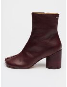 MM6 MAISON MARGIELA Botine de piele cu toc masiv - Violet