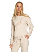 Moe Bluza . Cu - Bej