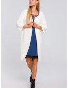Moe Cardigan cu maneci medii - - Ecru
