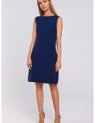Moe Rochie cu decolteu adanc in V - pe spate - - Bleumarin