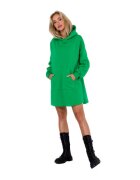 Moe Rochie cu gluga si buzunar kangaroo - Verde