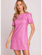 Moe Rochie mini in forma de trapez - - Fucsia
