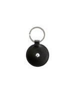 MOMO DESIGN Breloc din piele Noirhomme - Negru