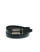 MOMO DESIGN Curea din piele Torino Prime - Negru