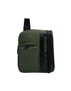 MOMO DESIGN Geanta crossbody cu buzunar frontal cu fermoar Valtor Pro - Verde/Negru