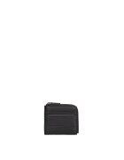 MOMO DESIGN Portcart din piele Eridan - Negru