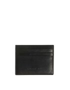 MOMO DESIGN Portcart din piele - Negru