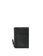 MOMO DESIGN Portcart din piele Silvano Chic - Negru