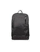 MOMO DESIGN Rucsac cu fermoar si barete ajustabile Lumina Nova - Negru