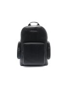 MOMO DESIGN Rucsac din piele ecologica Axton Prime - Negru