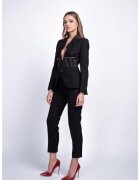 Monarh design Pantaloni casual cu buzunare