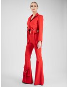 Monarh design Pantaloni evazați Red - Rosu