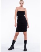 Monarh design Rochie mini mulata din lycra cu fronseuri