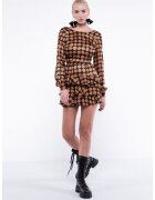 Monarh design Rochie Pixie cu maneca si volane