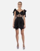 Monarh design Rochie scurta din matase