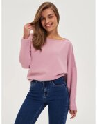MOODO Bluza Gri Patrata - Roz