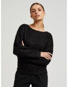 MOODO Bluza stralucitoare Z-TS-4532 - Negru