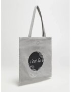 MOODO Geanta shopper - gri - cu model